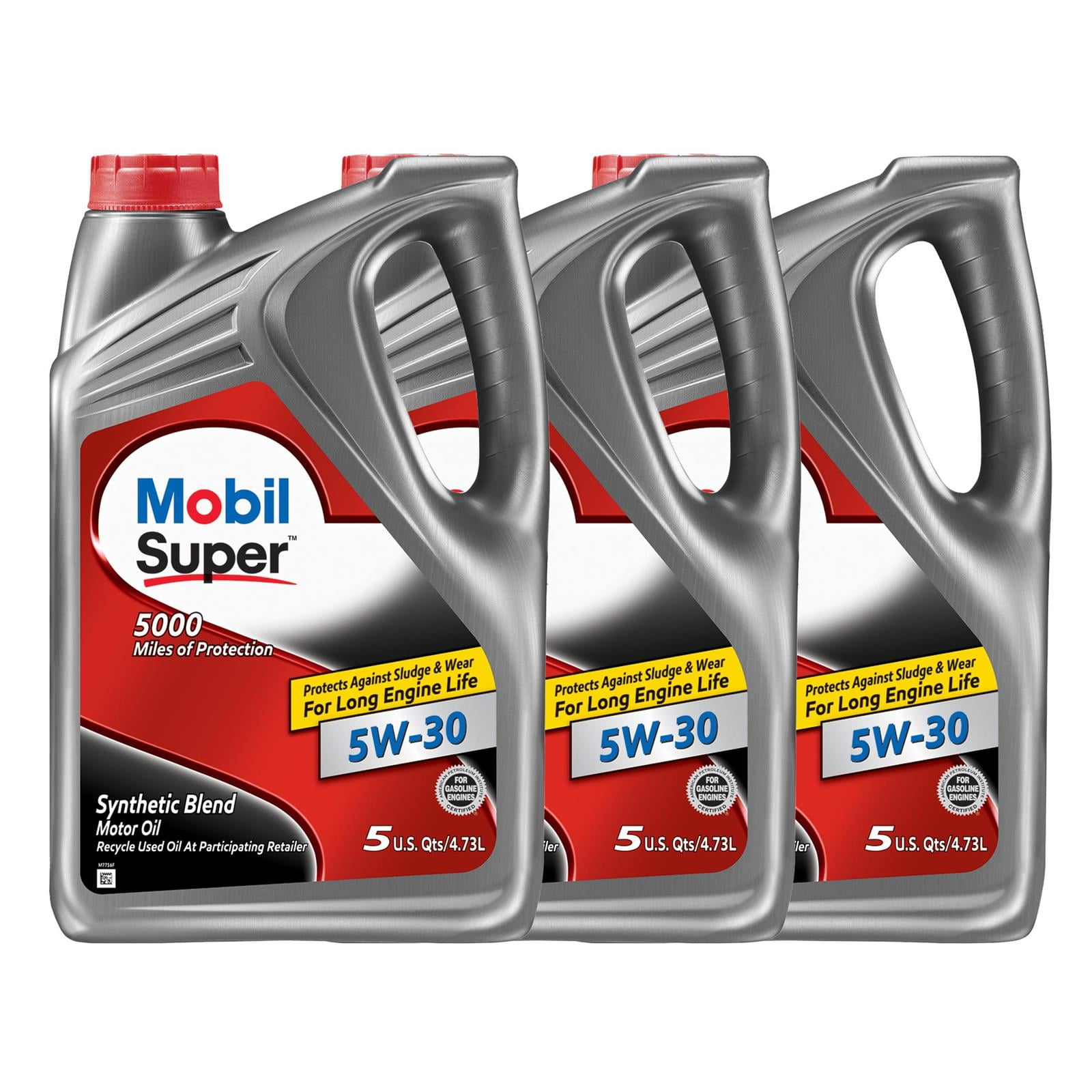 Super Tech Synthetic Oil Vs. Mobil 1 Mobil 1 Super Synthetic Blend Motor Oil for Cars, 5W-30, 15 Quarts