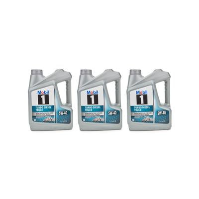 Mobil 1 127097, 5W40 Turbo Diesel Oil Case 3 X 1 Gallon Performance Racing