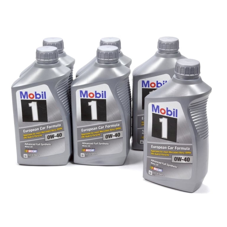 Mobil 1 Advanced 0W-40 Full Synthetic Motor Oil - 1 Quart