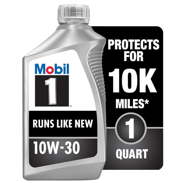 Mobil 1 Advanced Full Synthetic Motor Oil 10W30, 1 Quart (Pack of 6
