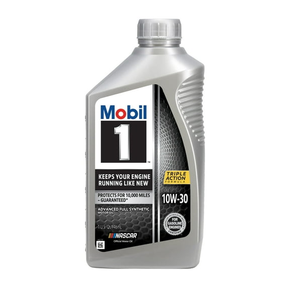 Mobil 1 Advanced Full Synthetic Motor Oil 10W-30, 1 Quart