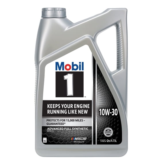 Mobil 1 Advanced Full Synthetic Motor Oil 10W-30, 5 Quart