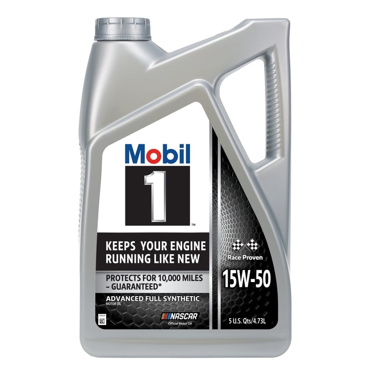 Free Shipping! Mobil 1 Advanced Full Synthetic Motor Oil 15W-50, 5