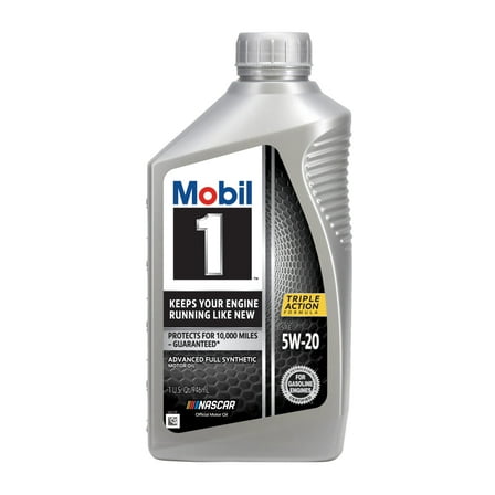 Mobil 1 Advanced Full Synthetic Motor Oil 5W-20, 1 Quart