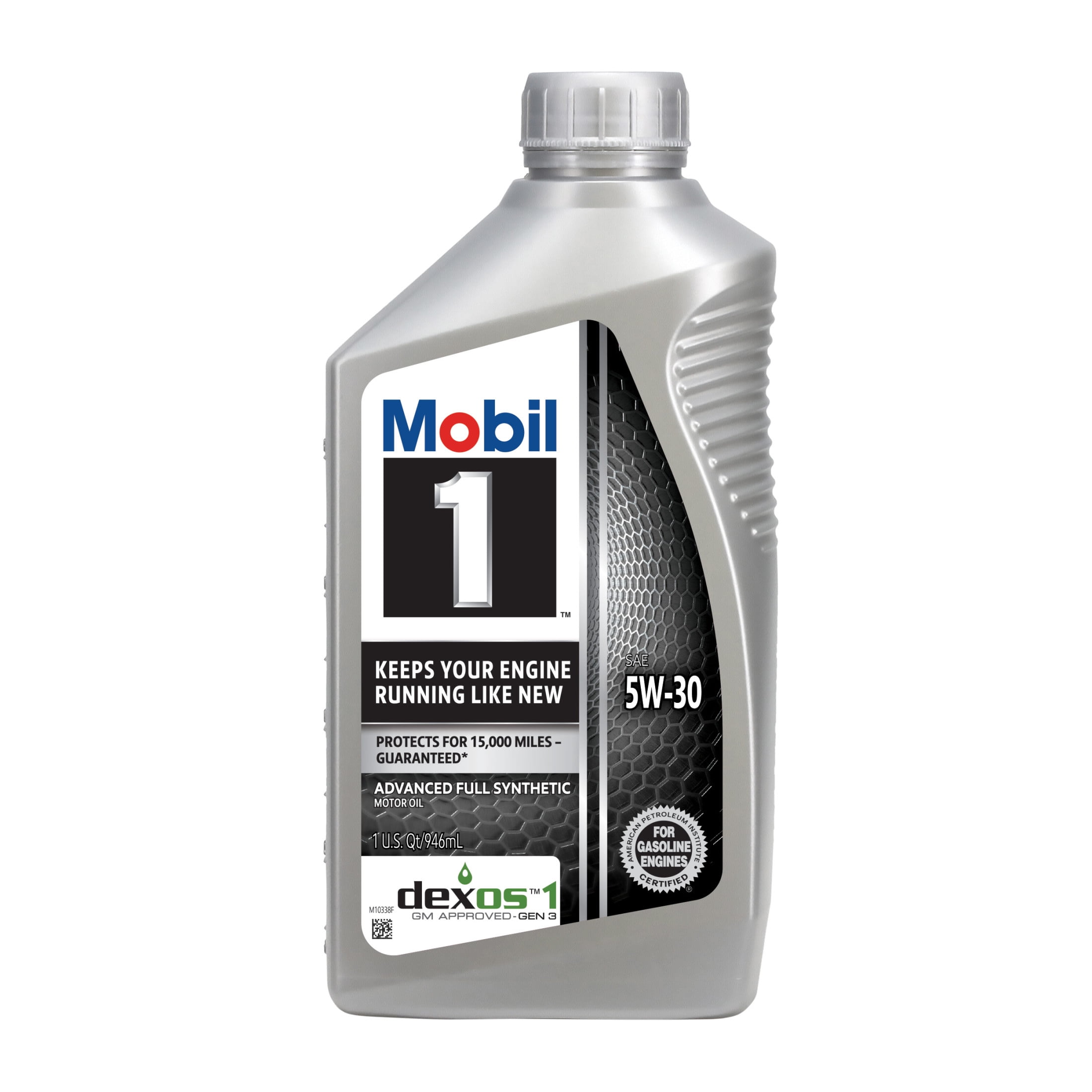 Mobil 1 Advanced Full Synthetic Motor Oil 5W-30, 1 Quart (Pack of 6)