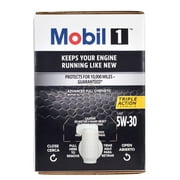 Mobil 1 Advanced Full Synthetic Motor Oil 5W-30, 12 Quart