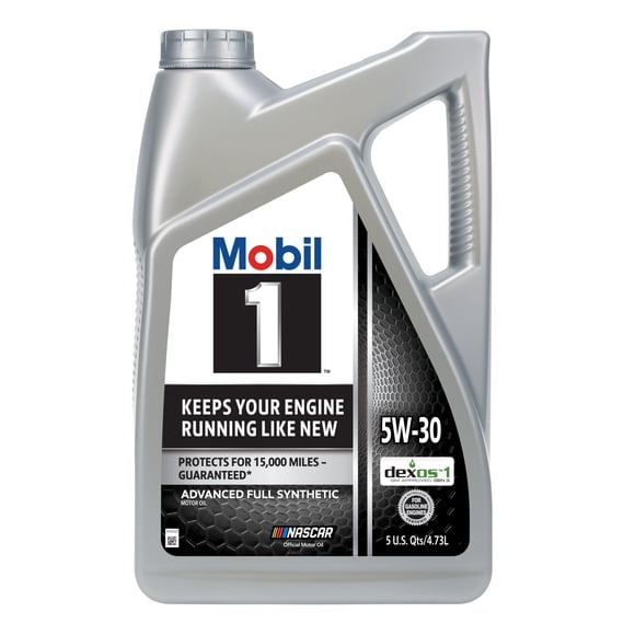 Mobil 1 Advanced Full Synthetic Motor Oil 5W-30, 5 Quart