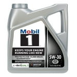 Mobil 1 Advanced Full Synthetic Motor Oil 5W-30, 5 Quart