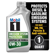 Mobil 1 ESP Full Synthetic Motor Oil 0W-30, 5 Quart - Walmart.com
