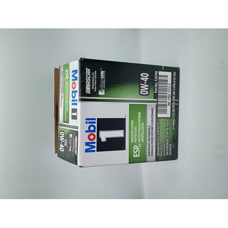 Mobil 1 ESP X3 Advanced Full Synthetic Motor Oil 0W-40, 6 qt