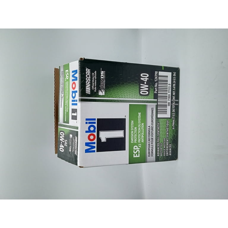 【本日限り価格】モービル1 ESP X3 0w40 8L Amazon.com: Mobil 1 ESP X3 0W-40 Motor Oil (6 Quarts