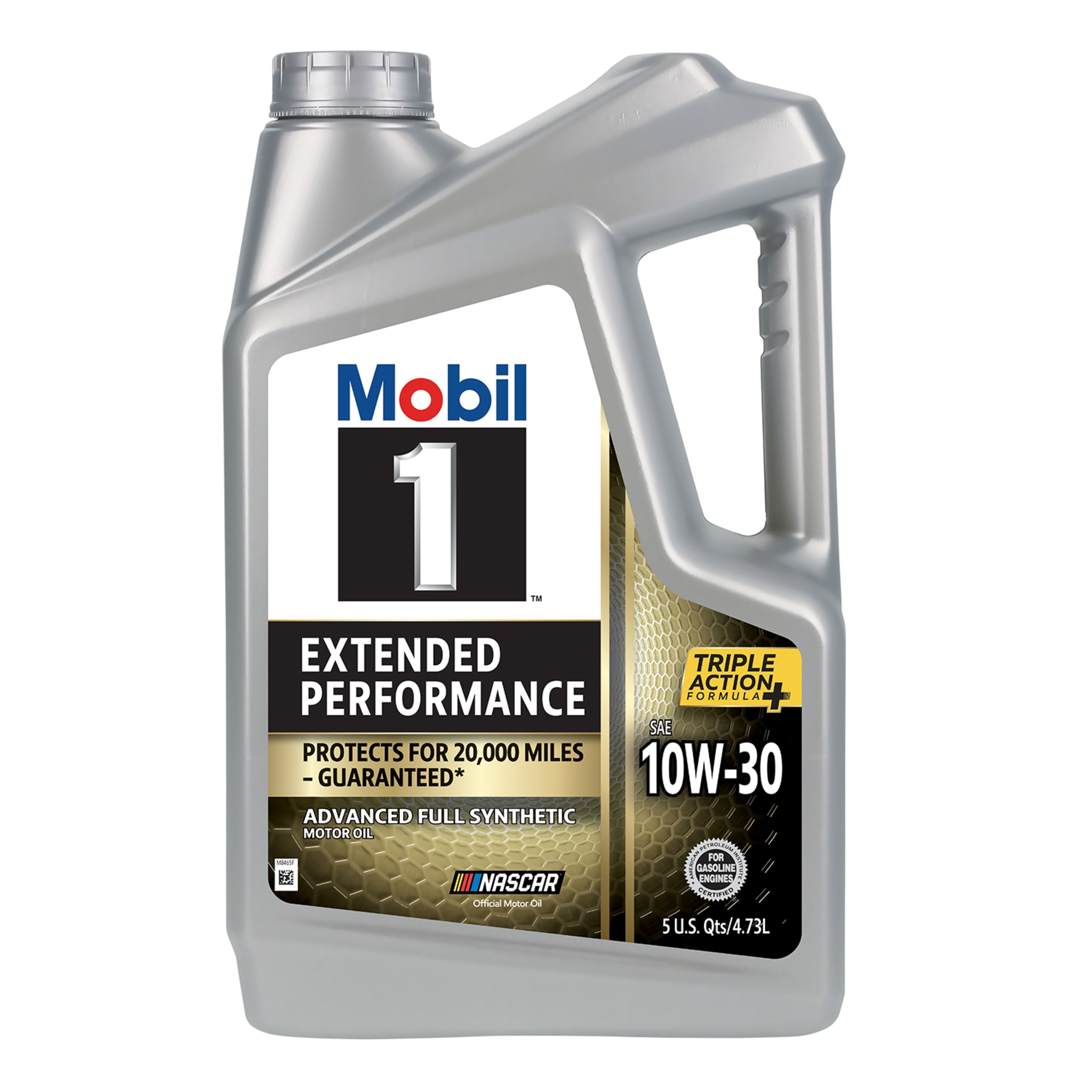 Mobil 1 Extended Performance Full Synthetic Motor Oil 10W-30, 5 Quart - image 1 of 8