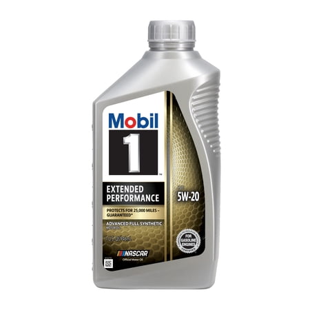 Mobil 1 Extended Performance Full Synthetic Motor Oil 5W-20, 1 Quart