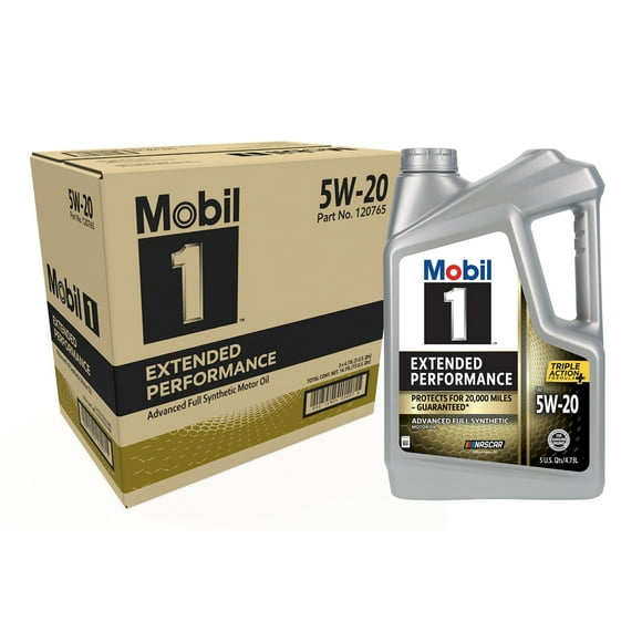 Mobil 1 Extended Performance Full Synthetic Motor Oil 5W-20, 5 Quart (3 Pack)