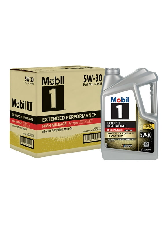 Mobil 1 Synthetic Oil in Mobil 1 Oil - Walmart.com