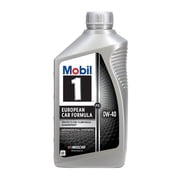Mobil 1 FS European Car Formula Full Synthetic Motor Oil 0W-40, 1 Quart