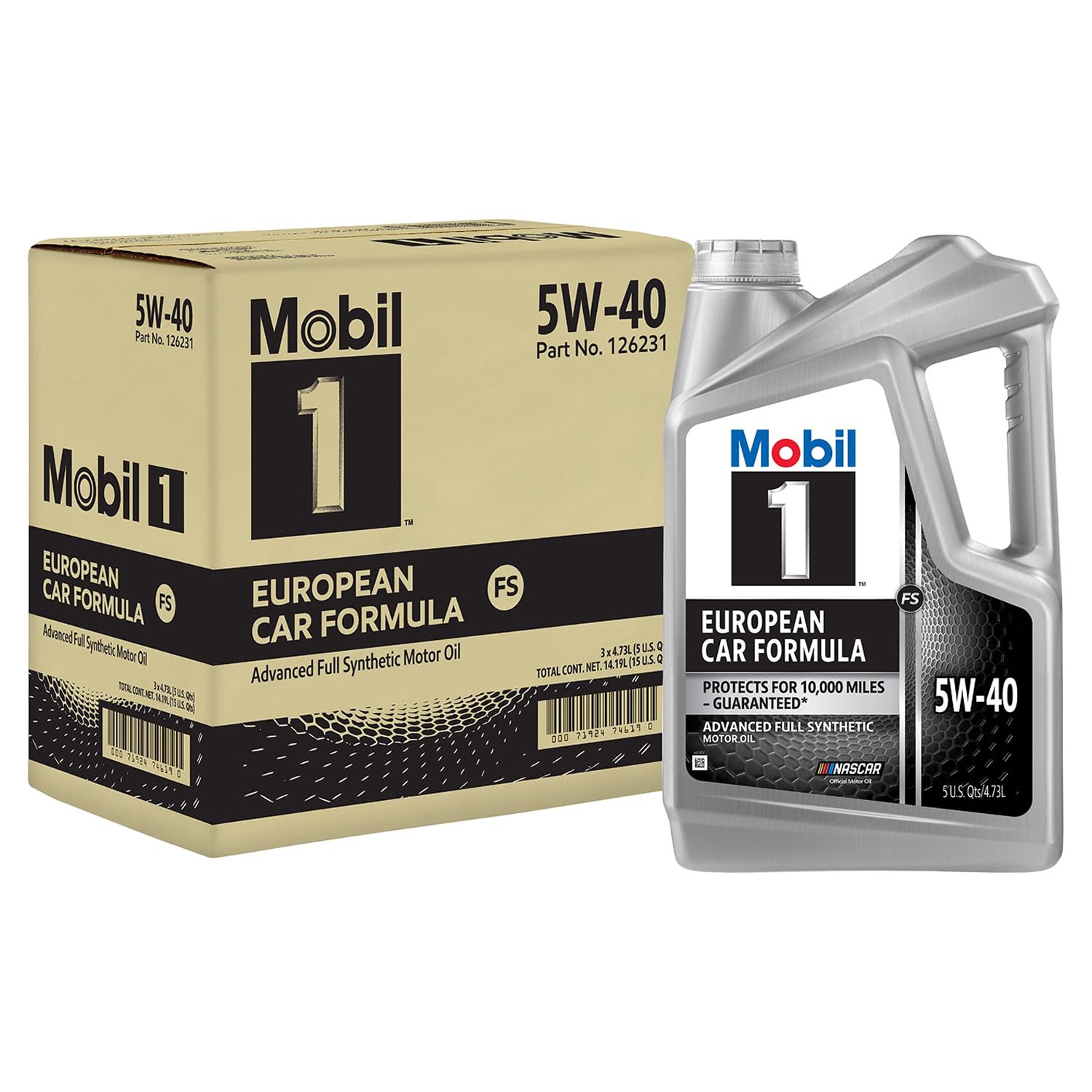 Mobil 1 Advanced Full Synthetic Motor Oil 15W-50, 5 Quart - Walmart.com