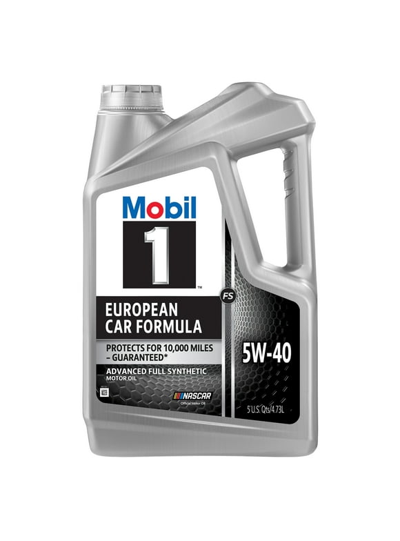 Mobil 1 FS European Car Formula Full Synthetic Motor Oil 5W-40, 5 Quart
