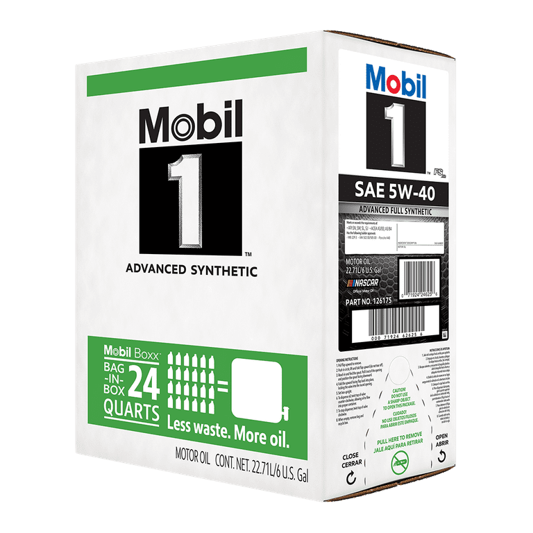 Mobil 1 FS X2 European Car Formula Full Synthetic Motor Oil 5W-40