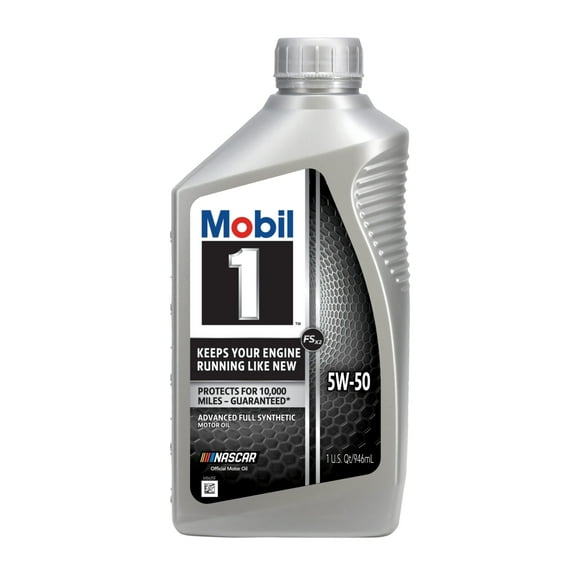 Mobil 1 FS X2 European Car Formula Full Synthetic Motor Oil 5W-50, 1 Quart