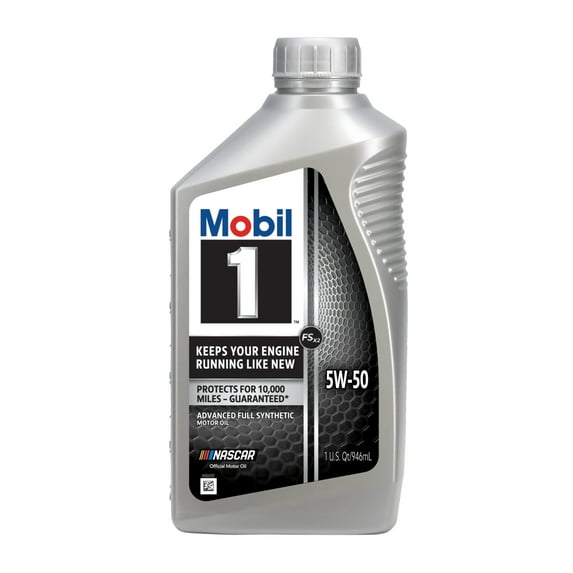 Mobil 1 FS X2 European Car Formula Full Synthetic Motor Oil 5W-50, 1 Quart
