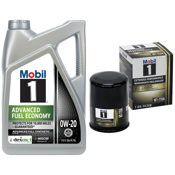 Mobil 1 Full Synthetic Oil and Oil Filters Bundle 2010 2025 Honda CRV
