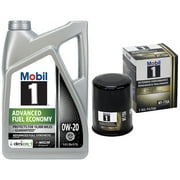 Mobil 1 Full Synthetic Oil and Oil Filters Bundle 2010-2025 Honda CRV