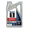 thumbnail image 1 of Mobil 1 High Mileage Full Synthetic Motor Oil 0W-20, 5 Quart, 1 of 11
