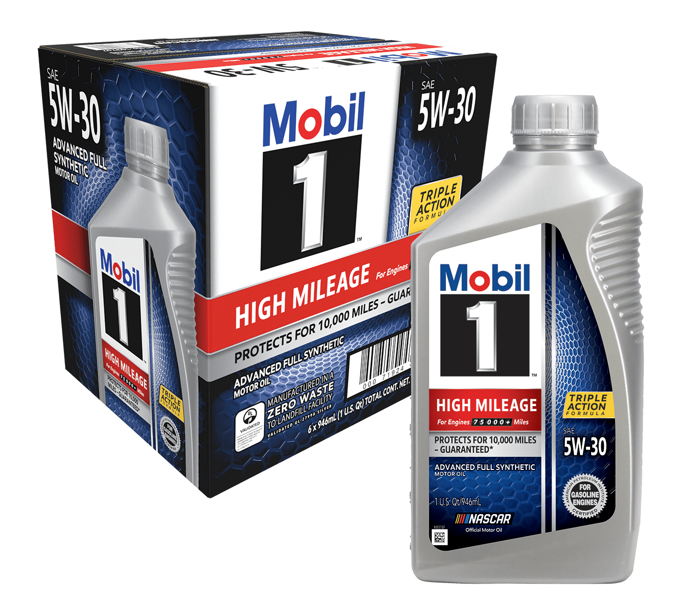 Free Shipping! Mobil 1 High Mileage Full Synthetic Motor Oil Free Shipping! Mobil 1 High Mileage Full Synthetic Motor Oil