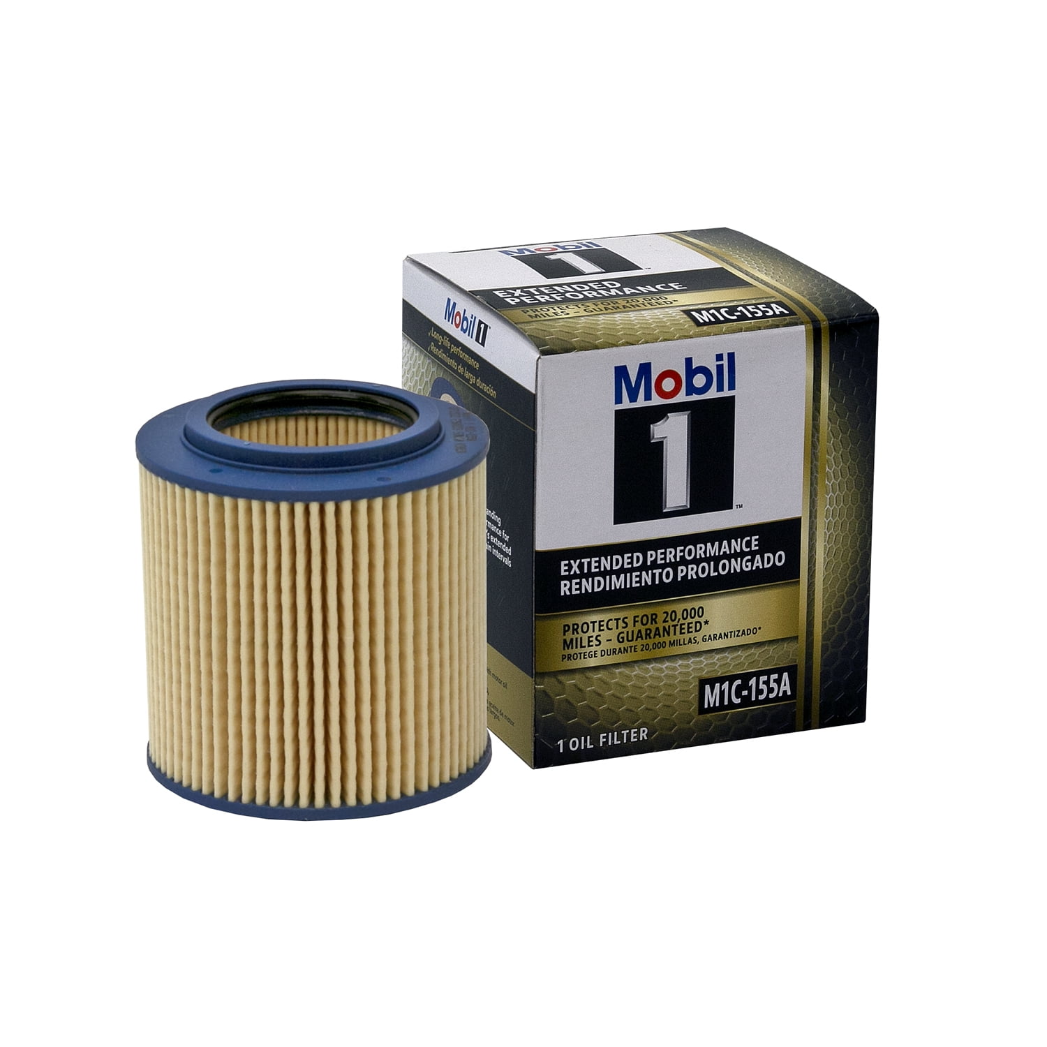 Mobil 1 M1C-155A Oil Filter: Ideal for Synthetic Oil Fits select: 2007-2016 BMW 328, 2007-2017 BMW X3
