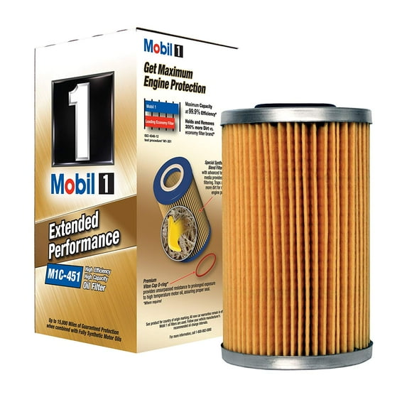 Mobil 1 M1C-451A Extended Performance Oil Filter Fits select: 2009-2014 VOLKSWAGEN JETTA, 2012-2014 VOLKSWAGEN PASSAT