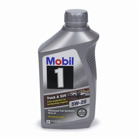 Mobil 1 MOB124574-1 1 qt. Truck & SUV 5W20 Synthetic Motor Oil
