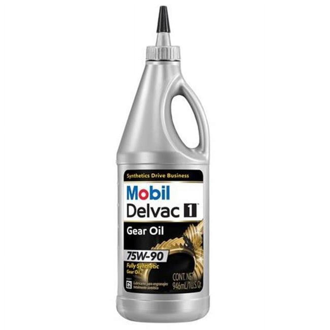 Mobil 122044 1 qt. 75W90 Delvac Synthetic Gear Oil