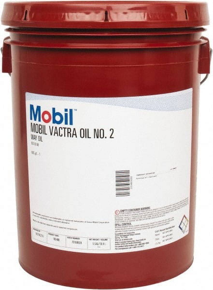 Mobil 5 Gal Pail, Petroleum Way Oil ISO Grade 68, SAE Grade 9