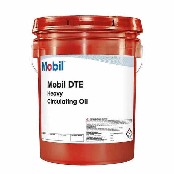 5 gal DTE Oil Pail 100 ISO Viscosity, Not Specified SAE, Amber 104826