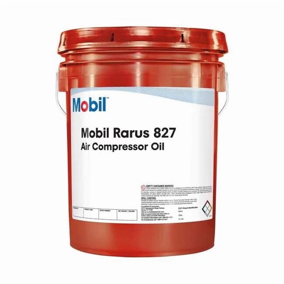 Mobil Mobil Rarus 827, Compressor, 5 gal., ISO 100, SAE Grade 30 104820
