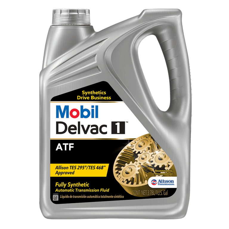 Mobil Delvac 1 Gallon Full Synthetic Auto Trans Fluid for Heavy