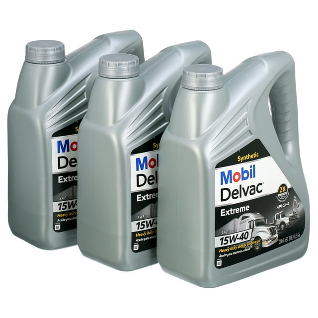 Mobil Delvac Extreme Heavy Duty Full Synthetic Diesel Engine Oil 15w 40