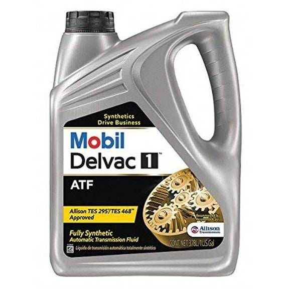 Mobil Delvac Synthetic Automatic Transmission Fluid, 1 gal