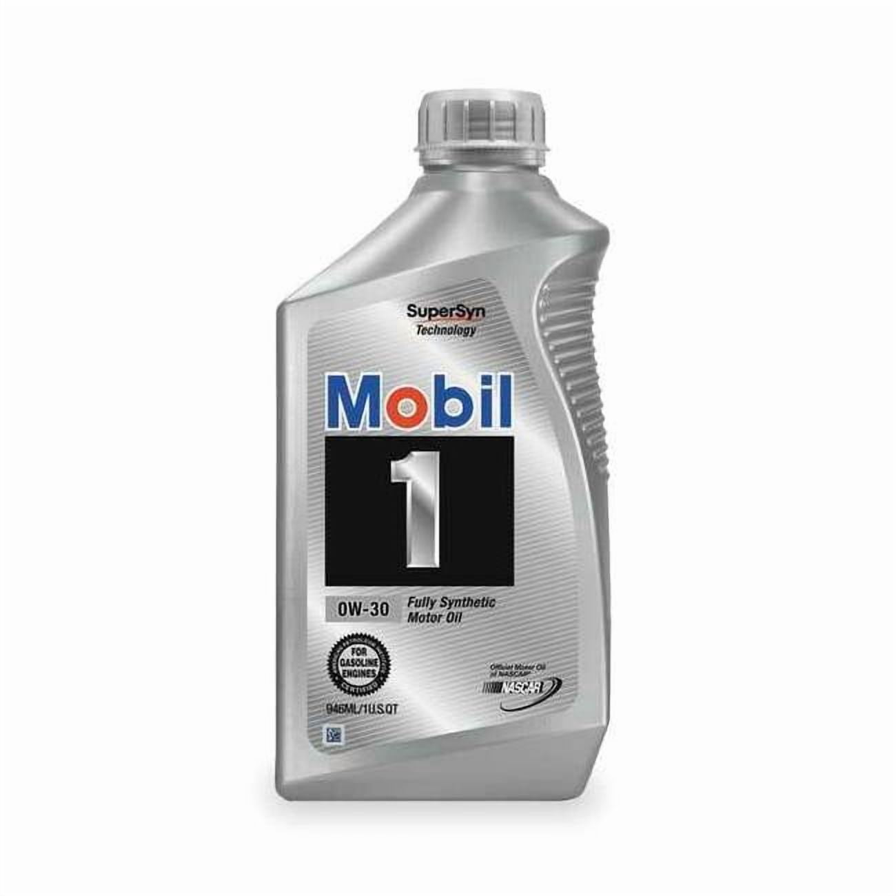 ദ്ദി ῀ᢦ῀ ） Mobil Engine Oil, Mobil 1, 0W-30, 1 Qt. 112746 - Walmart.com