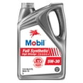 thumbnail image 1 of Mobil Full Synthetic High Mileage Motor Oil 5W-30, 5 Quart, 1 of 10