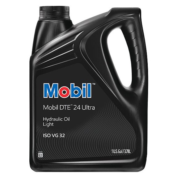 Mobil 1 gal Jug, Hydraulic Oil, 32 ISO Viscosity, Not Specified SAE, 4 PK 125363