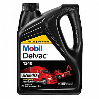 Mobil MOBIL DELVAC 1240, 4X1 Gallon 104056