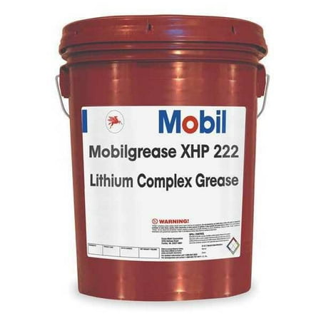 Mobil Mobilgrease XHP 222, Grease,Pail, 5 gal 105842