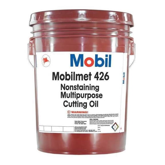 Mobil Mobilmet 426, Cutting Oil, 5 gal 103801