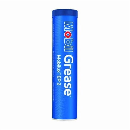 Grease, 13.7 oz, Cartridge, Mineral Base, 266 Degrees F Max Op Temp, Not Rated, Brown 122136