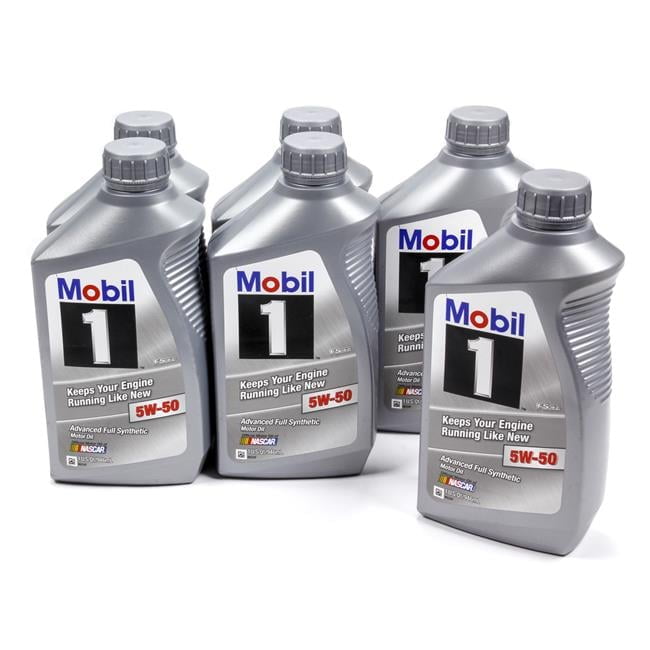 Mobil 1 5W-50 Synthetic Oil for Various Engines, 1 Quart