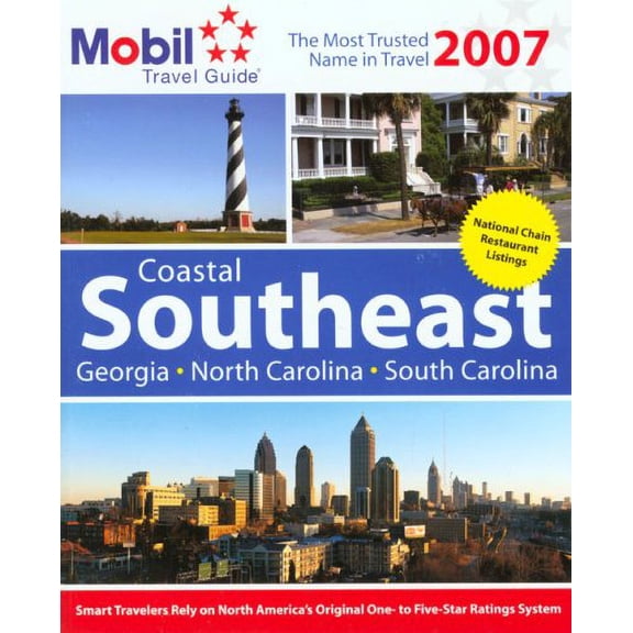 Pre-Owned Mobil Travel Guide Coastal Southeast: Georgia, North Carolina, South Carolina (Paperback) 0762742534 9780762742530