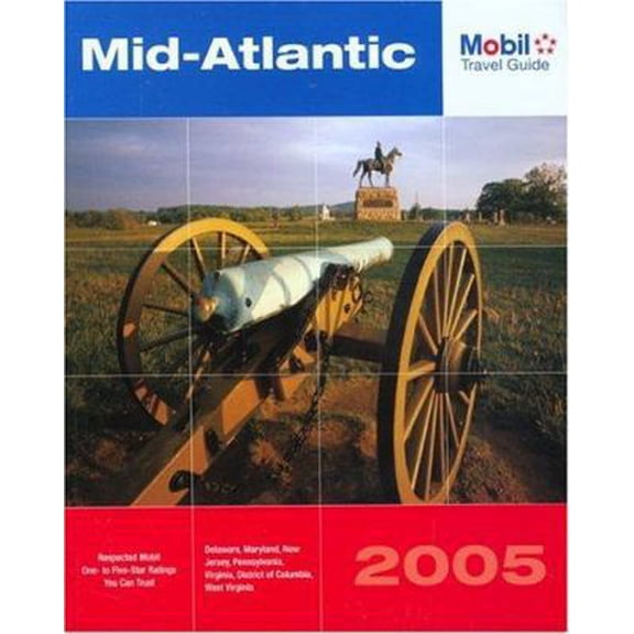 Pre-Owned Mobil Travel Guide Mid Atlantic, 2005: Delaware, Maryland, New Jersey, Pennsylvania, Virginia, Washington DC, and West Virginia (Paperback) 0762735821 9780762735822