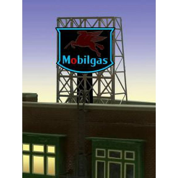 Mobil Window Sign (N/Z)